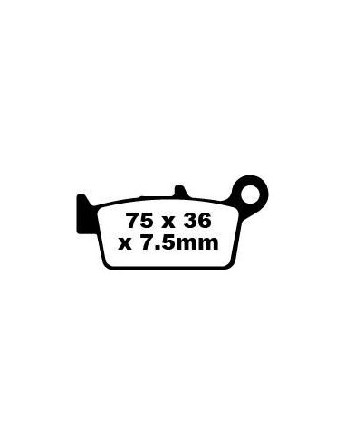 BRAKE PAD HH SINT SCOOTER