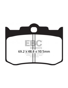 BRAKE PAD SINTERED HH