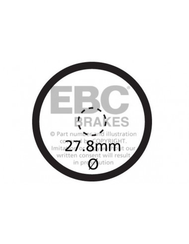 BRAKE PAD SEMI-SINTER SCT