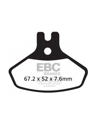 BRAKE PAD SINT R SERIES
