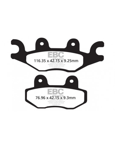 BRAKE PAD SINT R SERIES