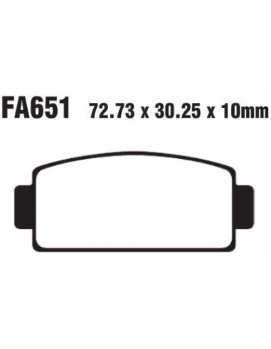 BRAKE PAD SINT R SERIES