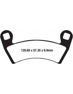 BRAKE PAD SINT R SERIES