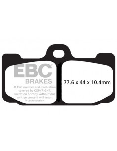 BRAKE PAD GPFA SINTER RACE