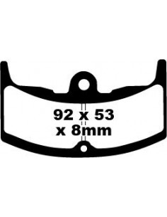 BRAKE PAD FA SER ORGANIC