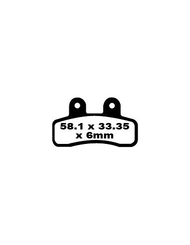 BRAKE PAD FA SER ORGANIC