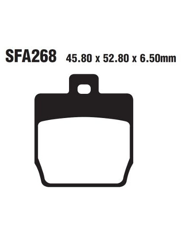 BRAKE PAD SFA ORG SCOOTER