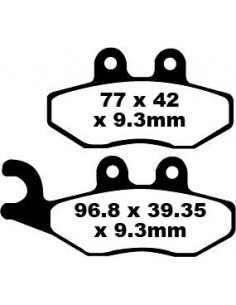 BRAKE PAD SFA ORG SCOOTER