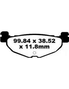 BRAKE PAD SFA ORG SCOOTER
