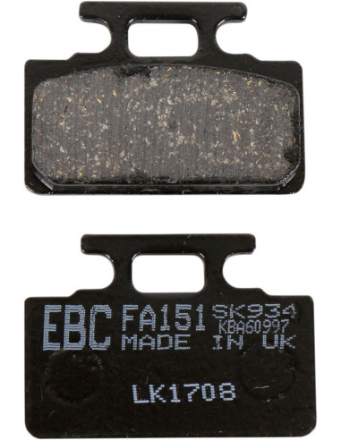 BRAKE PAD FA SER ORGANIC