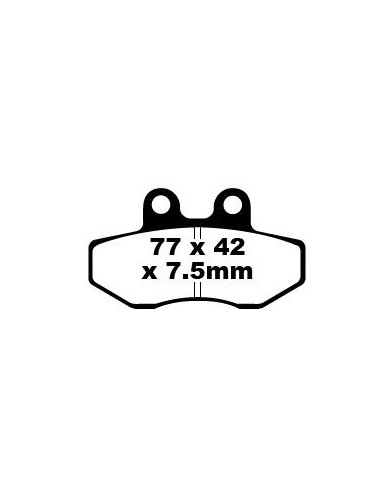 BRAKE PAD FA SER ORGANIC