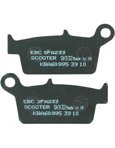 BRAKE PAD SFA ORG SCOOTER