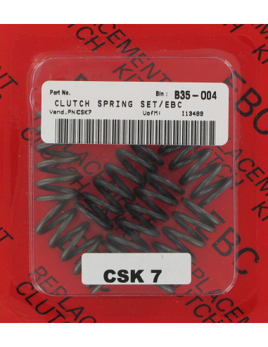 CLUTCH SPRING SET CSK
