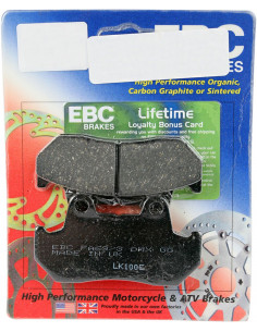 BRAKE PAD FA SER ORGANIC