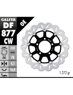 BRAKE DISC FLOAT WAVE