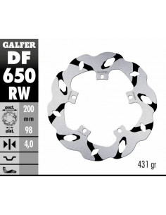 BRAKE DISC FIXED WAVE GR