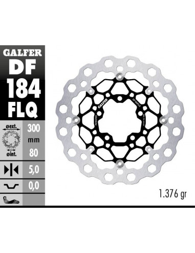 BRAKE DISC FLOAT CUBIQ