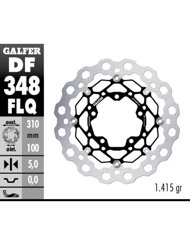 BRAKE DISC FLOAT CUBIQ
