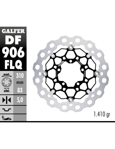 BRAKE DISC FLOAT CUBIQ
