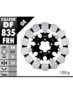 BRAKE DISC FLOAT SKULL