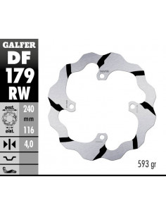 BRAKE DISC FIXED WAVE GR