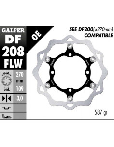 BRAKE DISC FLOAT WAVE