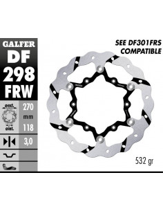 BRAKE DISC FLOAT WAVE GR