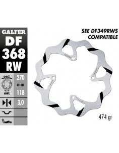 BRAKE DISC FIXED WAVE GR