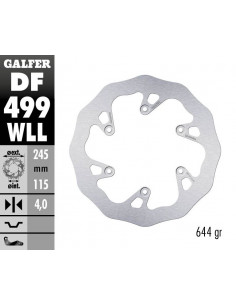 BRAKE DISC FIXED WAVE SO