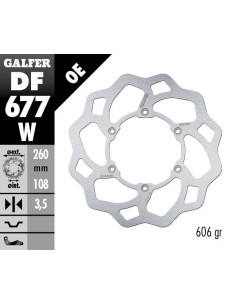 BRAKE DISC FIXED WAVE