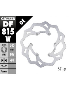 BRAKE DISC FIXED WAVE