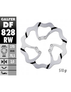 BRAKE DISC FIXED WAVE GR