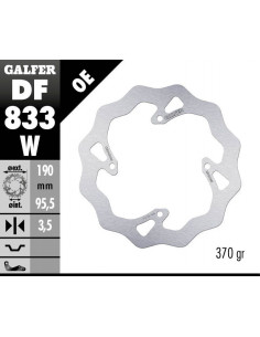 BRAKE DISC FIXED WAVE