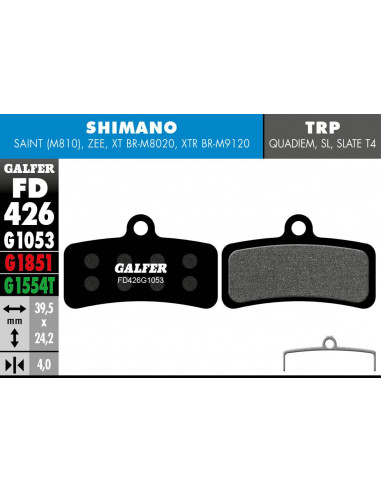 BRAKE PAD STANDARD