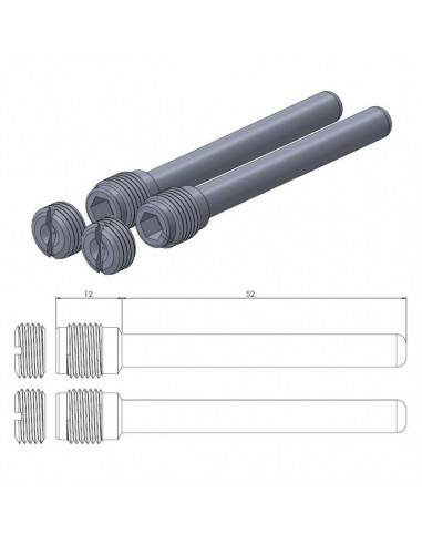 BRAKE PAD PIN