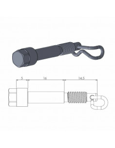 BRAKE PAD PIN