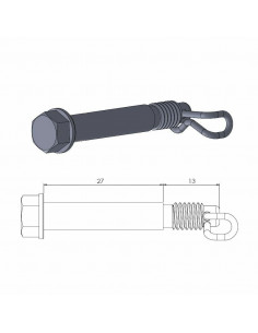 BRAKE PAD PIN