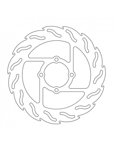 BRAKE DISC FLAME REAR