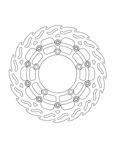 BRAKE DISC FLAME FLOAT FT L