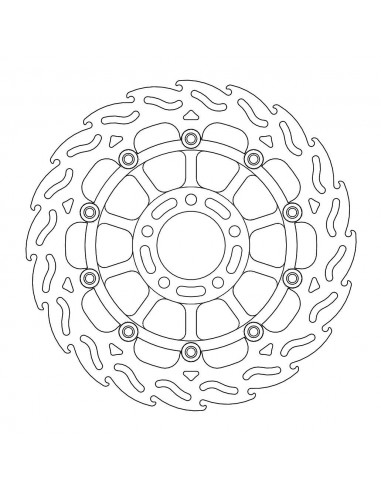 BRAKE DISC FLAME FLOAT FT R