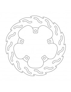 BRAKE DISC FLAME REAR