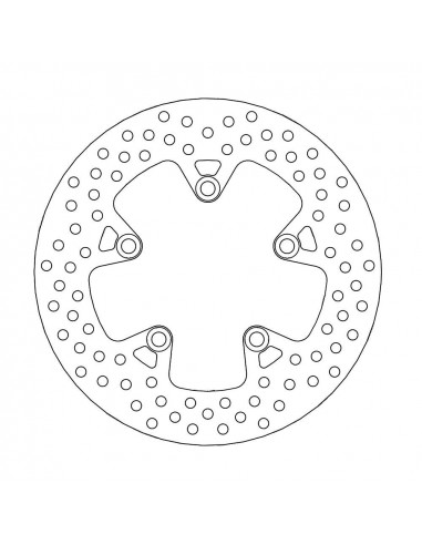 BRAKE DISC HALO REAR