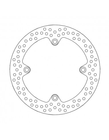 BRAKE DISC HALO REAR