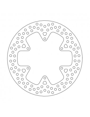 BRAKE DISC HALO REAR
