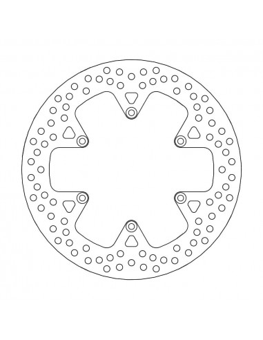 BRAKE DISC HALO REAR