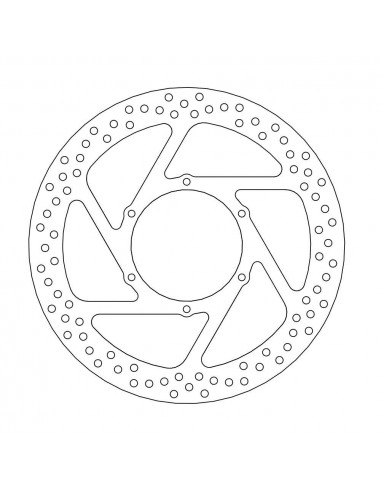 BRAKE DISC HALO FRONT