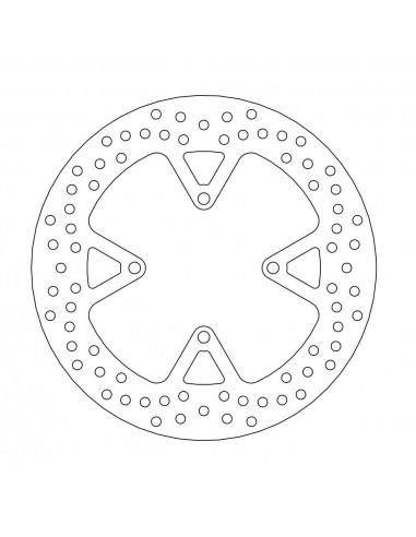 BRAKE DISC HALO REAR