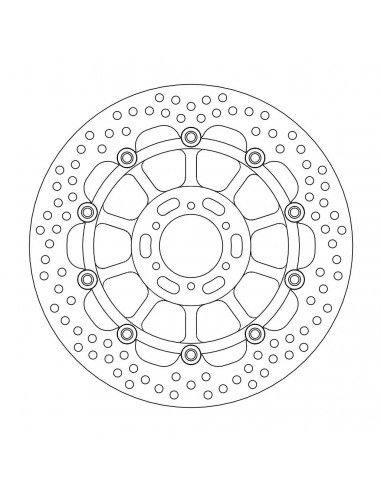 BRAKE DISC HALO FLOAT FT