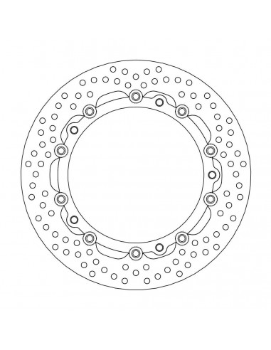 BRAKE DISC HALO FLOAT FT