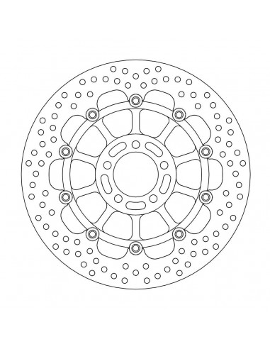BRAKE DISC HALO FLOAT FT